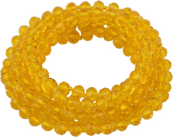Firstmeet Fashion Beads Rope Knot Long Beaded Necklace Versatile 60" Strand Costume Jewelry for Women and Men - Image 27