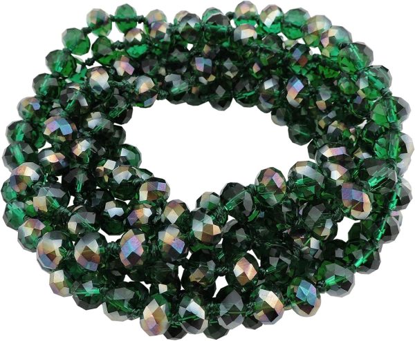 Firstmeet Fashion Beads Rope Knot Long Beaded Necklace Versatile 60" Strand Costume Jewelry for Women and Men - Image 90
