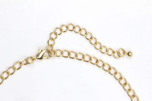 Firstmeet Shiny Resin Water Drop Collar Necklace with Earrings - Image 63