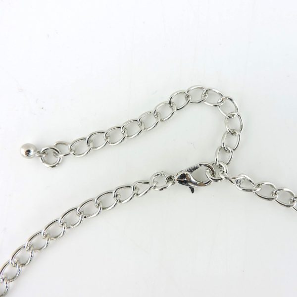 Firstmeet Shiny Resin Water Drop Collar Necklace with Earrings - Image 106